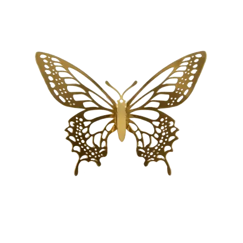 Gold butterfly